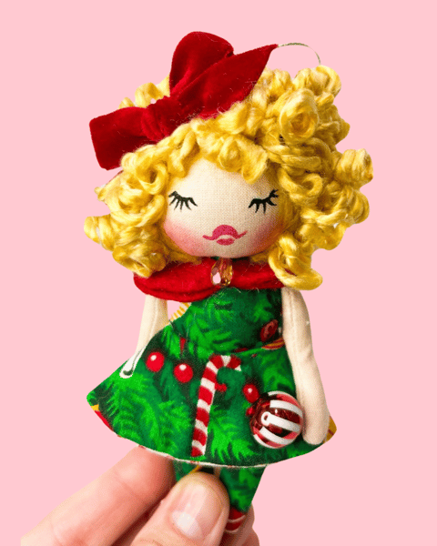 Image of Vintage Holiday Cutie Ornament 
