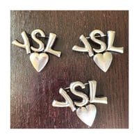 ||YsL HEART Silver||