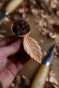 Image 5 of Cherry Leaf~Coffee Scoop