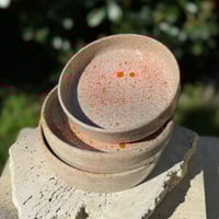Image 2 of Small dishes - orange splatter