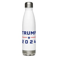 Image 1 of Trump 2024, 17 oz Stainless Steel Water Bottle
