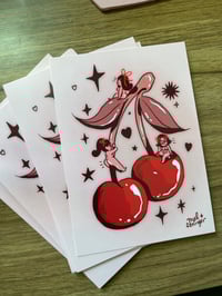 Image 2 of Cherry Babies - Art Print