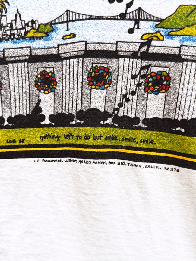 Grateful Dead 1985 ‘Greek Theatre’ Lot T-Shirt - Size SM (Never Worn)