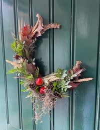Image 2 of Autumn Moon Wreath Workshop Weds 24th Sept