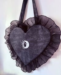 Image 3 of 🌙 Luna Veil Heart Tote