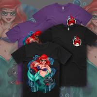 Image 3 of Purple Mermaid T-Shirt 