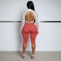 Image 2 of The Lace Retro Baddie Romper