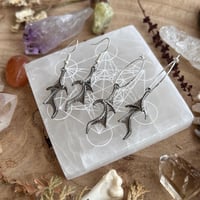 Image 3 of Bat Wing Earrings