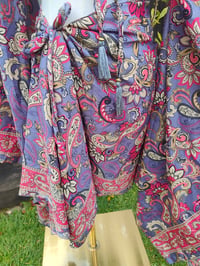 Image 16 of Pefkos co ord sarong set -autumnal pinks