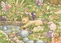 Pkmn Garden 11x17” Print