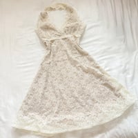 Image 1 of lace halter dress