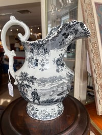 Image 1 of Transferware Pitcher