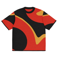 Image 4 of Classic Tee #1 Red/Gold/Black