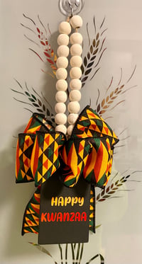 Image 3 of Happy Kwanzaa Doorknob Hanger