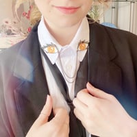 Image 3 of Chainsaw Man Chained Collar Pins