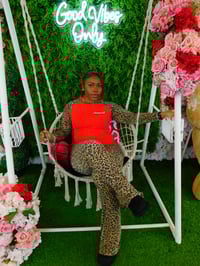 Image 2 of Red & Leopard Long Sleeve Set