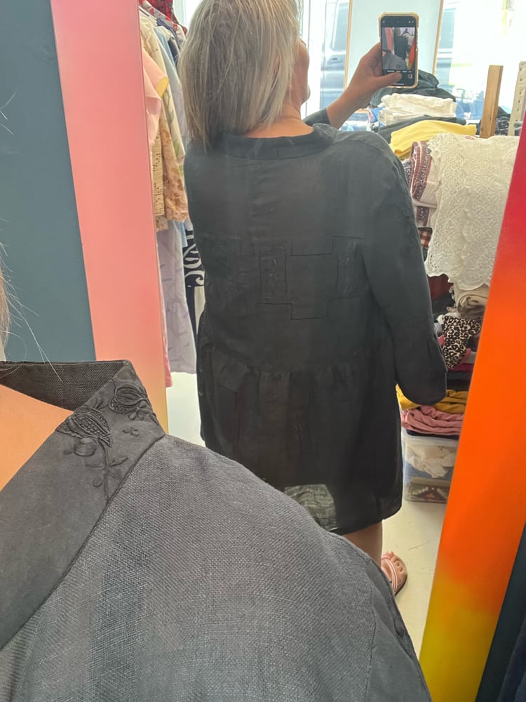 Image of Pernille kjole i sort (m-xxl)