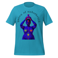 Image 6 of QUEEN OF UNBOTHERED  t-shirt