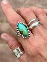 Image 1 of Turquoise Sunburst Ring 