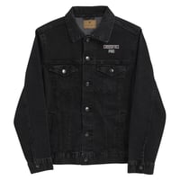 Image 1 of CROSSFACE PRO Black Unisex denim jacket