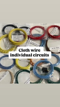 Image 1 of Individual Cloth wire circuits à la carte 