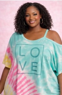 Image 5 of New 3X Jolie & Joy Open shoulder Top #860*8