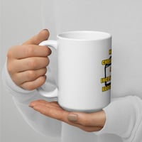 Image 3 of Blockhead Holiday White glossy mug