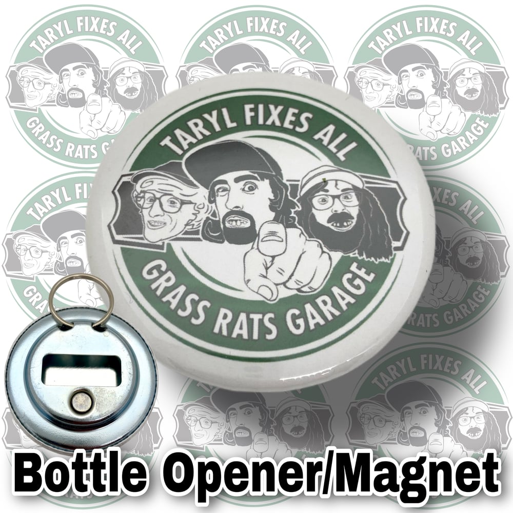 Large 2-1/4" Bottle Opener Magnet 