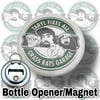 Large 2-1/4" Bottle Opener Magnet 