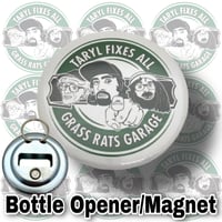 Image 1 of Large 2-1/4" Bottle Opener Magnet 