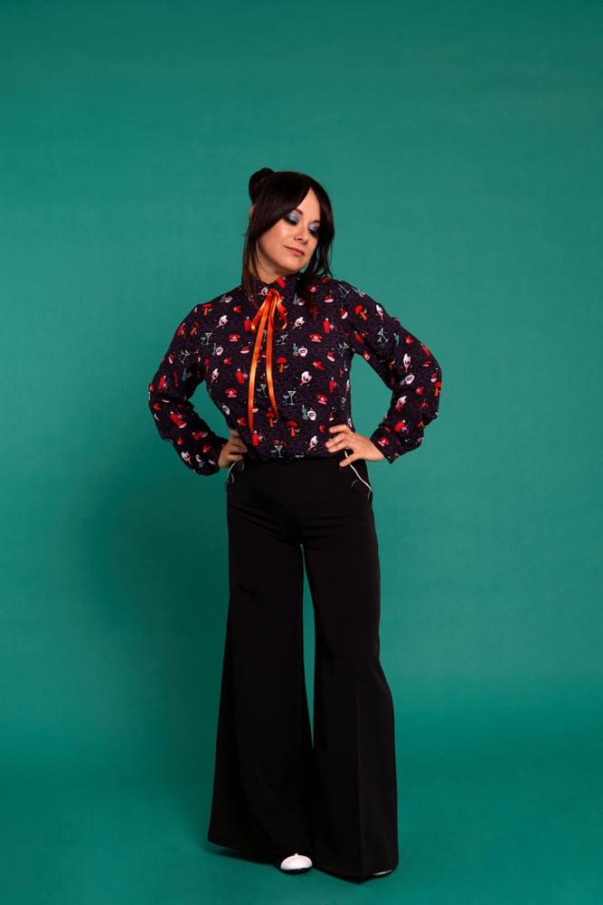 Image of Pantalón Winona Ryder negro