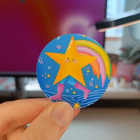 Image 2 of Colorful star sticker