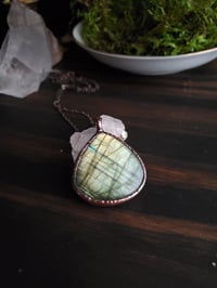 Image 1 of Labradorite Teardrop (chunky)