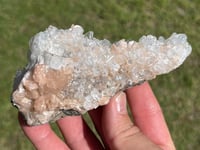 Image 1 of Glass Apophyllite, Stilbite & Chalcedony Specimen | India #3042
