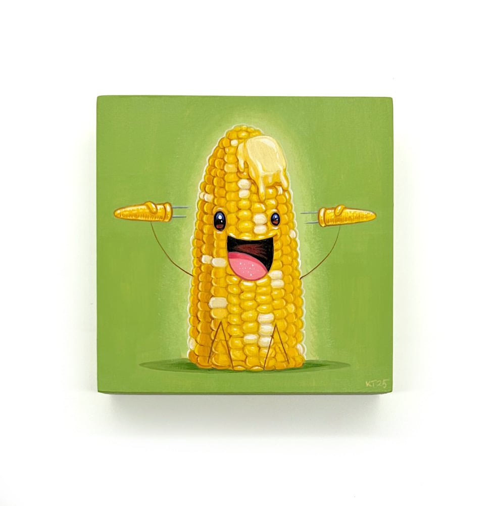 Image of “Sweet Corn” Original Acrylic Painting 