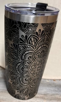 Image 2 of Mandala hidden cuss words 20oz