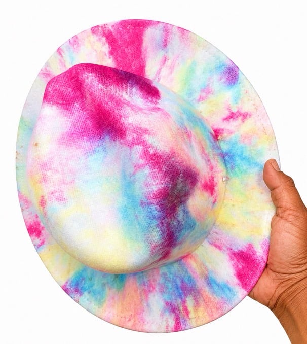 Image of 30% Off $15 ( now $10.50) Tie-Dye Fedora Hats