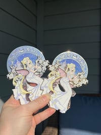 Image 5 of Moon Castle enamel pin - 2 options 