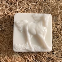 Image 2 of Wild Horses Creamy Butter Body Bar- Peach Poppies