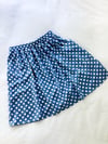 Ready made Blue Polkas Laura Skirt with free postage 
