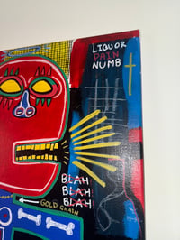 Image 3 of “Liquor, Pain, Numb” an Original Painting by Trey Semcer @AngelsBrigade (16x20 inch) 