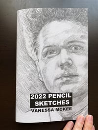 Image 1 of Signed 2022 PENCIL SKETCHES BOOK