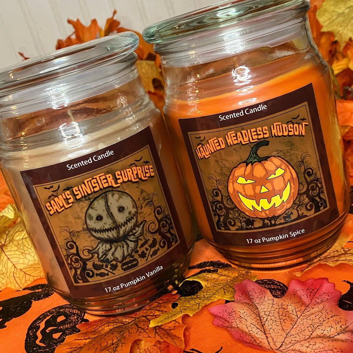 17oz “Haunted Headless Hudson” Scented Candle 