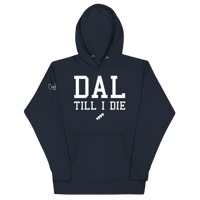 DAL TILL I DIE ( Navy Unisex Hoodie)