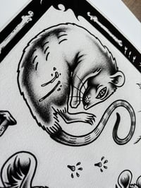 Image 5 of Rats Flash Sheet (black and grey) 