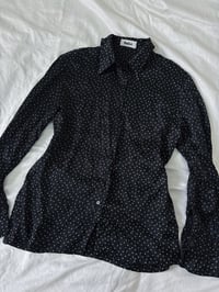 Image 2 of 00s button down polka dots // M 