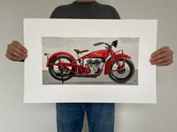 Image 1 of Indian Scout 1928 (Signed Print)