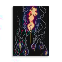 Social Burning Canvas Print
