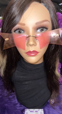 Image 2 of Half Triangle Sunglasses