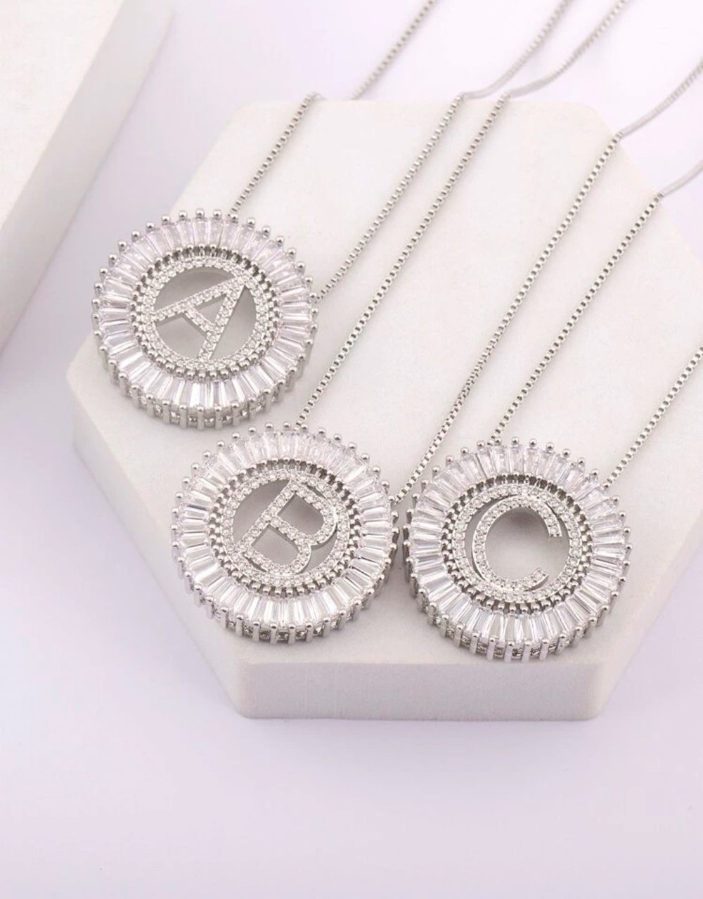 Image of “Initial Charm Necklace”